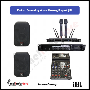 Paket Sound System Ruang Rapat Speaker JBL - Luas 25m2 A